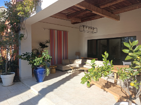 Covered terrace